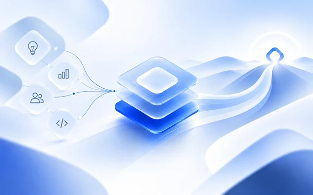 Digital product journey from idea to impact.