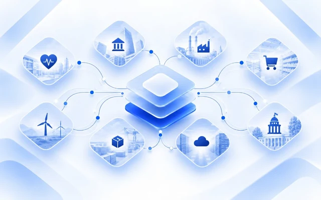 Connected digital product solutions across multiple industries.