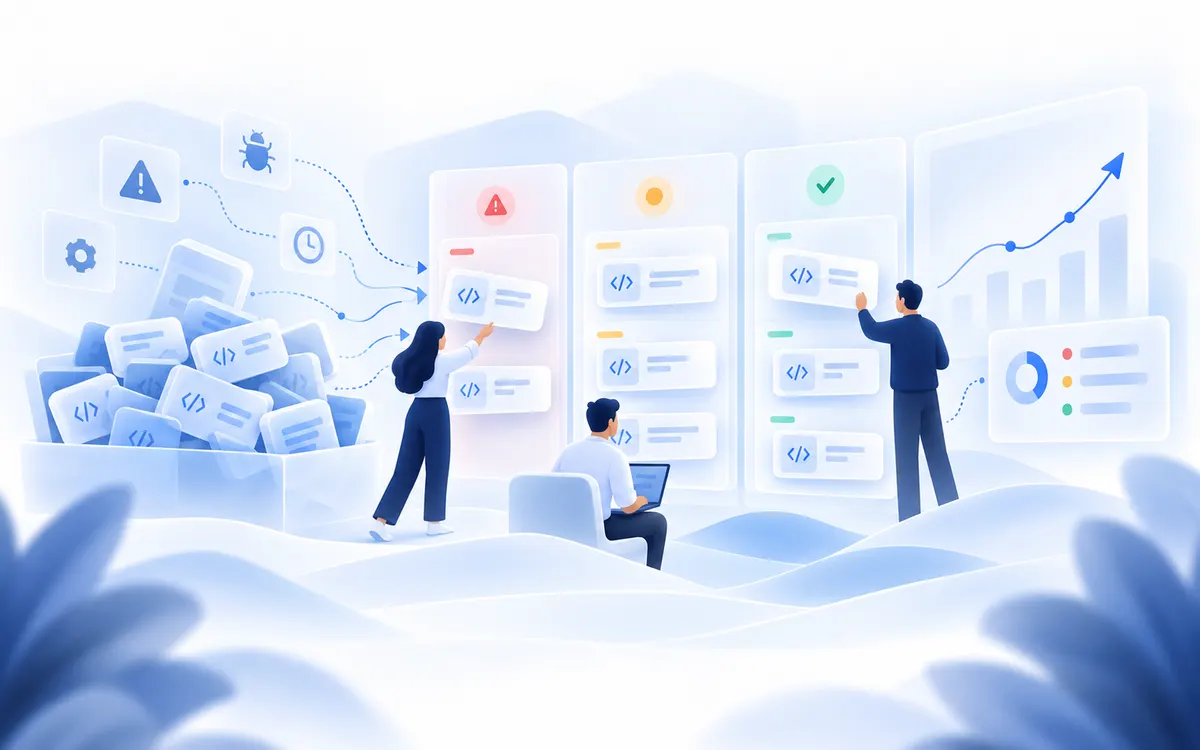 How to prioritize technical debt in scaling SaaS illustration