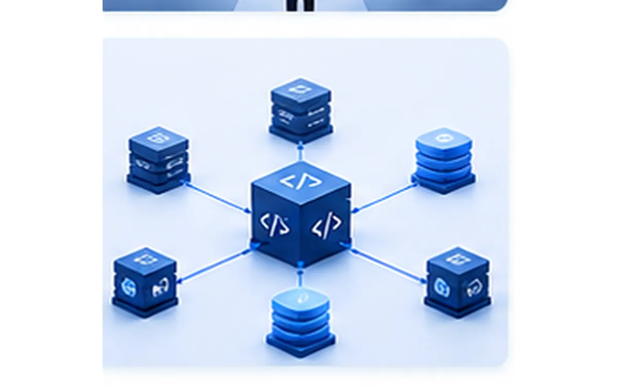 Backend API development best practices for scaling B2B SaaS illustration