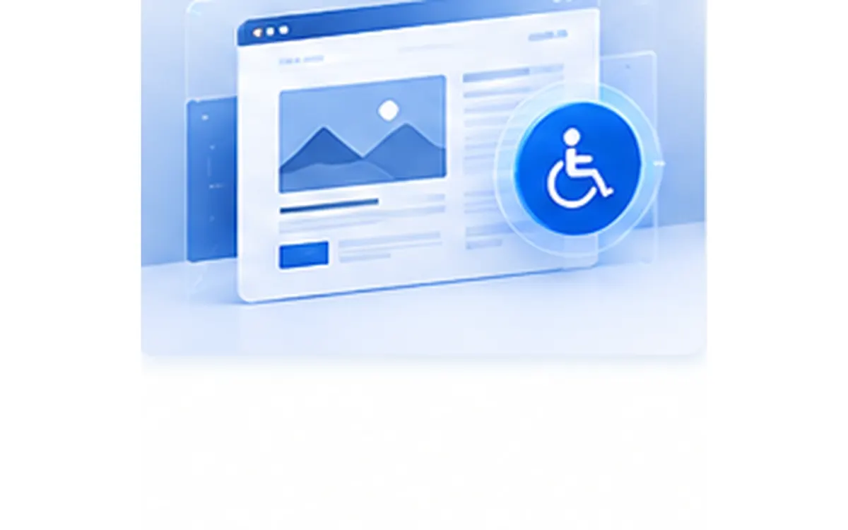 Designing Accessible Service Websites Around Clarity and Trust illustration