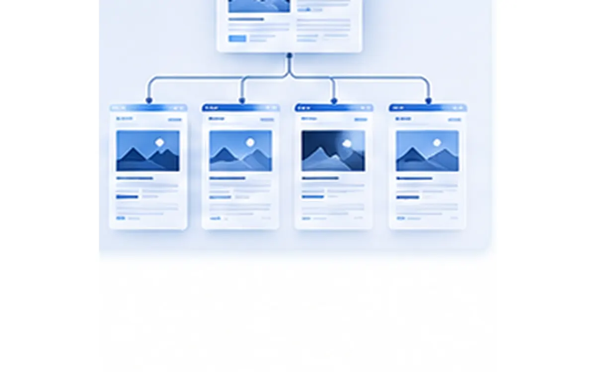 How to Structure Corporate Websites With Multiple Service Lines illustration