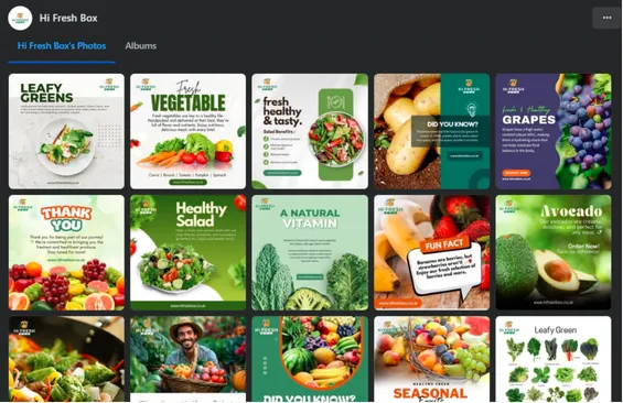 Fresh produce content set