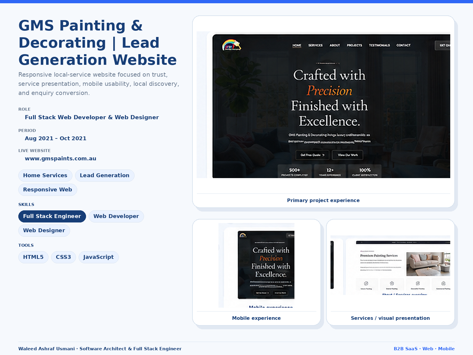 GMS Painting & Decorating project cover