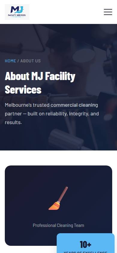 MJ Facility Services product experience - 003 Pages About Php Mobile