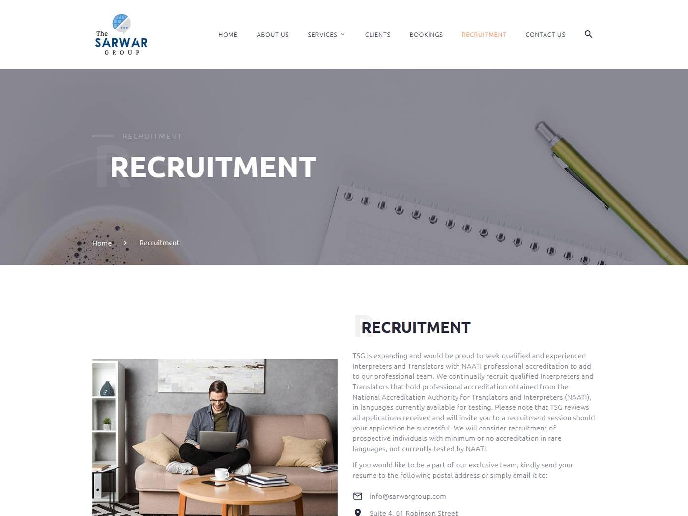 The Sarwar Group evidence thumbnail - Recruitment