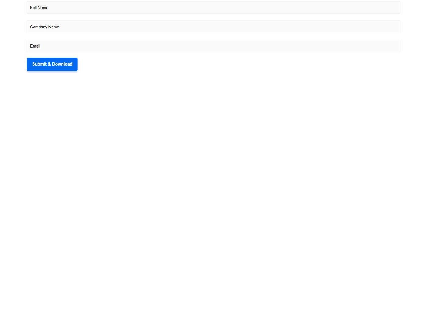 VALIDATE Group product experience - 026 Metform Form Company Profile
