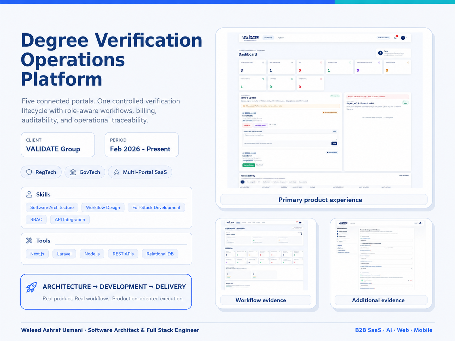 Degree Verification Platform project cover