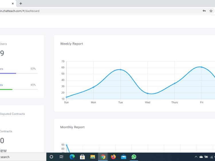 ChatTeach evidence thumbnail - Dashboard
