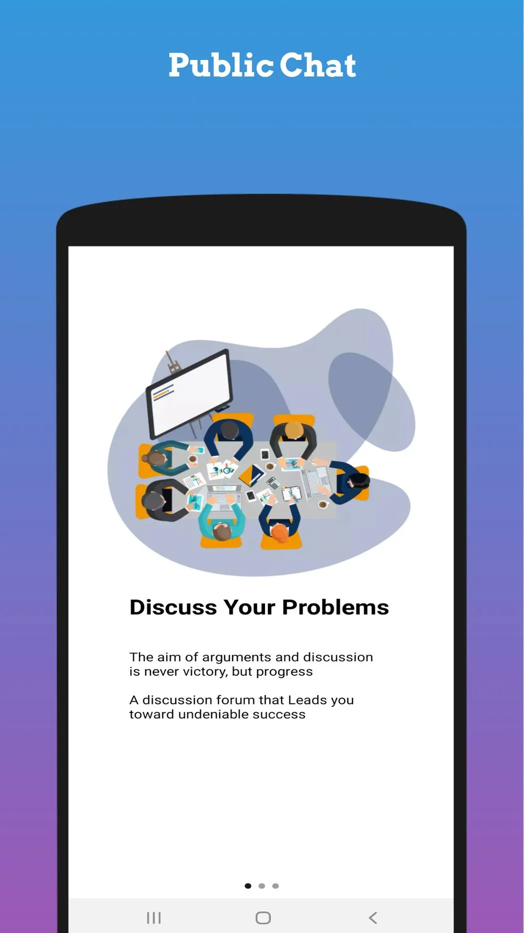 ChatTeach — Public chat