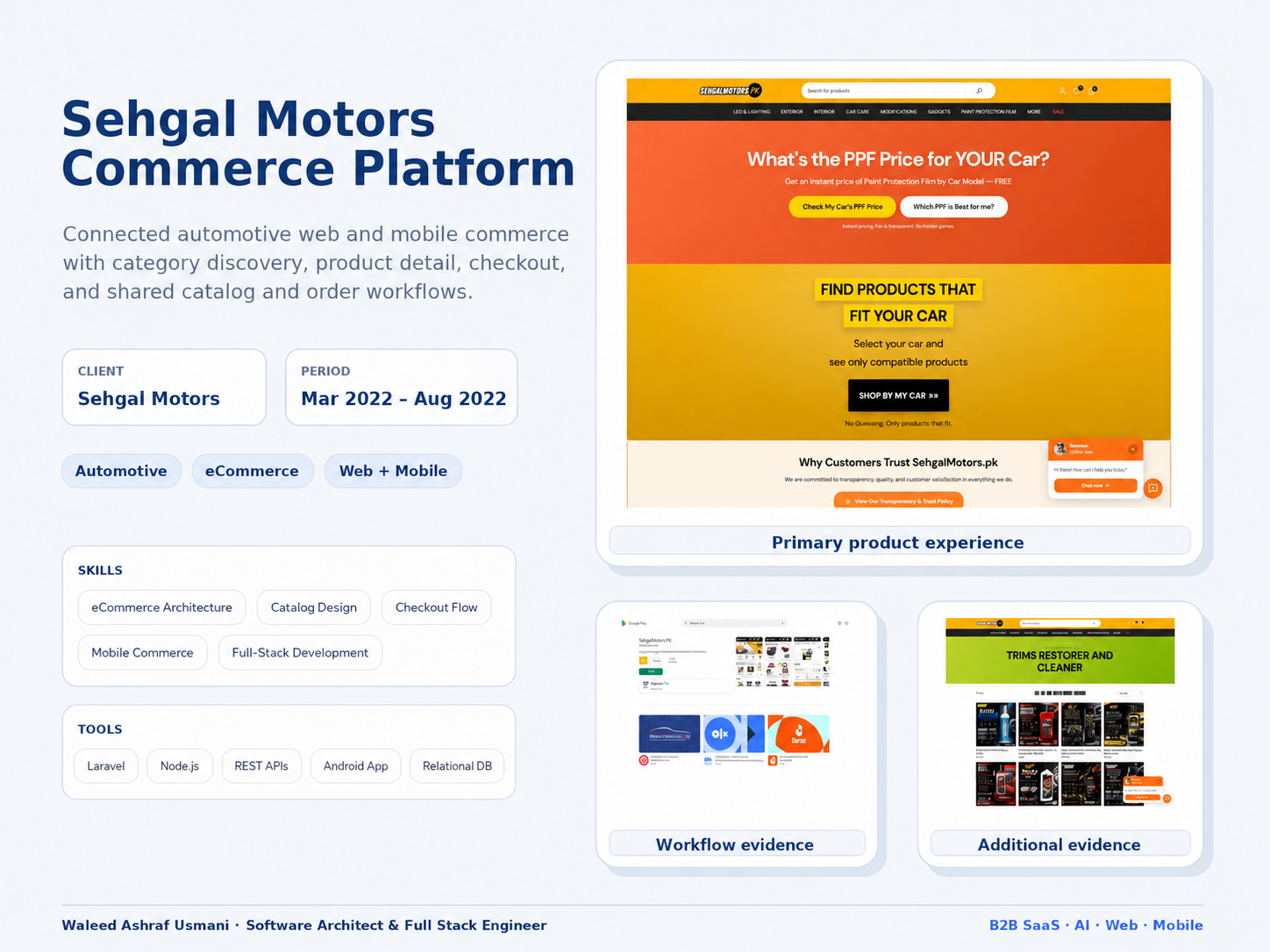 Sehgal Motors project cover