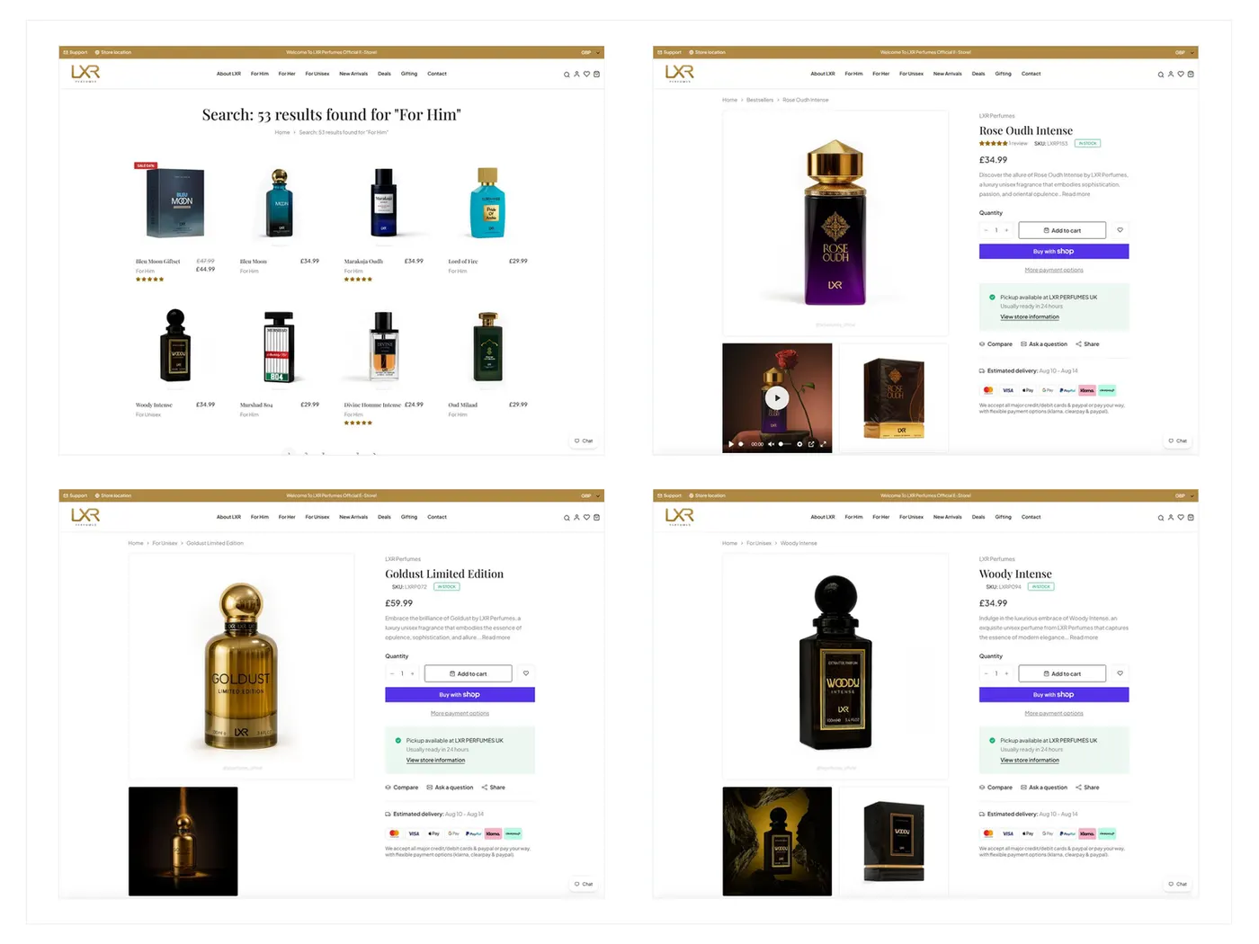 LXR Perfumes