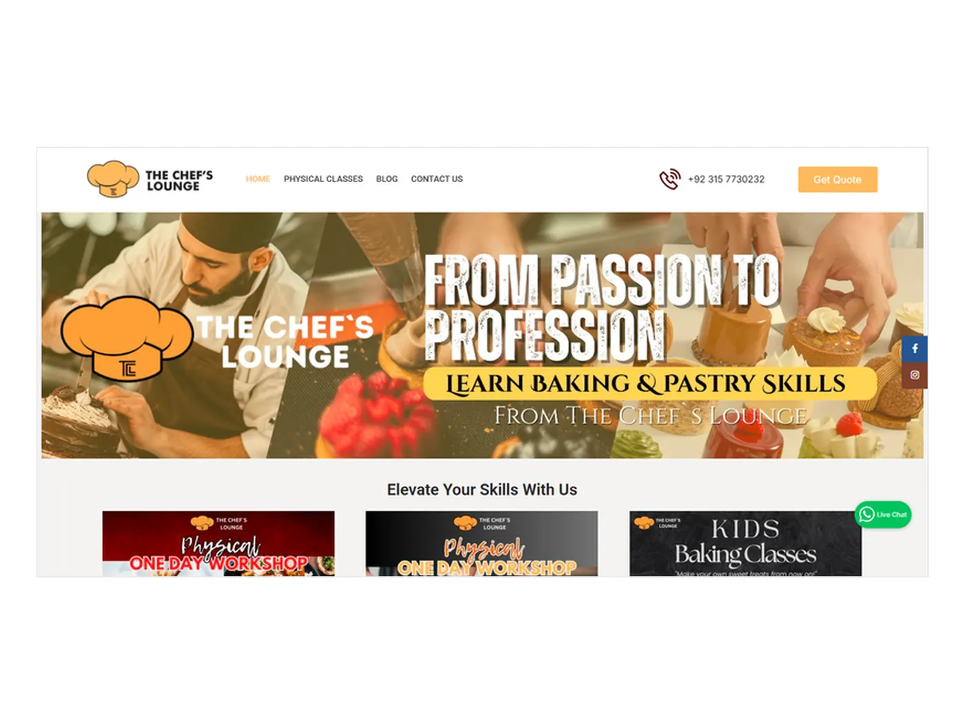 The Chef’s Lounge cover