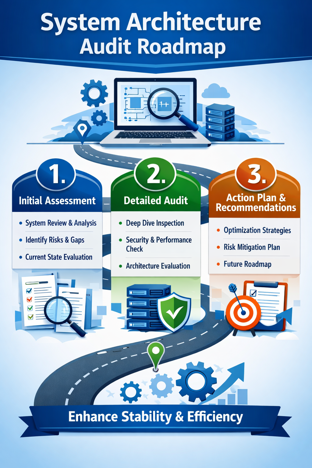 system architecture audit roadmap